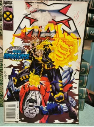 Marvel X-Man Vol 1 # 4 June, 1995 The Art of War (Açıklama)
