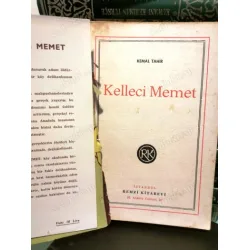 Kelleci Memet /ilk Baskı 1962 Kelleci Memet /ilk Baskı 1962