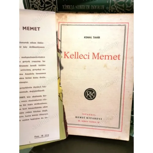Kelleci Memet /ilk Baskı 1962