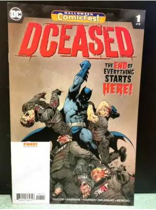 DC DCeased # 1 of 6 July, 2019 Going Viral (Hallowen ComicFest Special Edition)