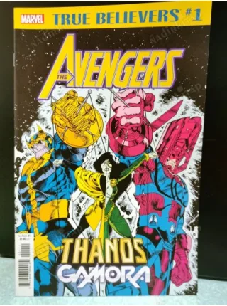 MARVEL True Believers: Avengers - Thanos & Gamora Vol 1 # 1 June, 2019 Old Wounds