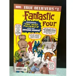 MARVEL True Believers: Fantastic Four - Mad Thinker & Awesome Android Vol 1 # 1 February, 2019 The Fantastic Four Battle the Mad Thinker and His Awe MARVEL True Believers: Fantastic Four - Mad Thinker & Awesome Android Vol 1 # 1 February, 2019 The Fantastic Four Battle the Mad Thinker and His Awe