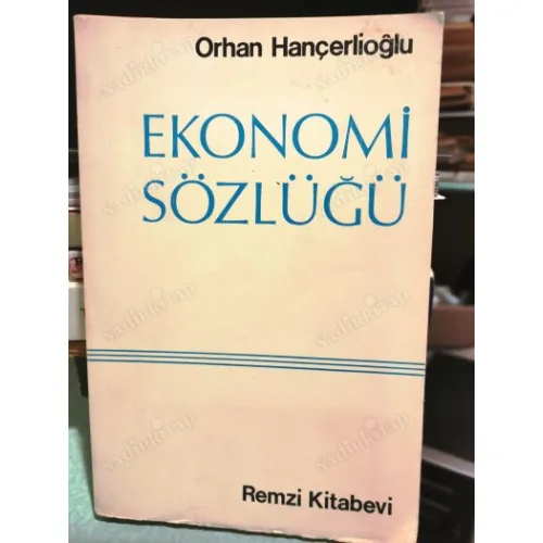 Ekonomi Sözlüğü