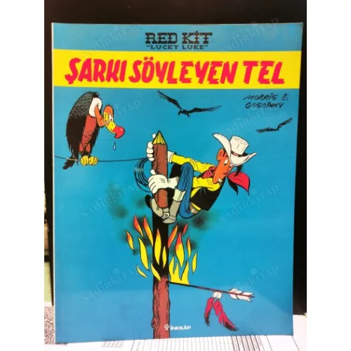 Red Kit Lucky Luke İnkilap Cilt 9 Şarkı Söyleyen Tel (2002 İlk Baskı)