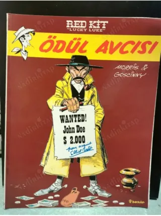 Red Kit Lucky Luke İnkilap Cilt 13 Ödül Avcısı (2002 İlk Baskı)