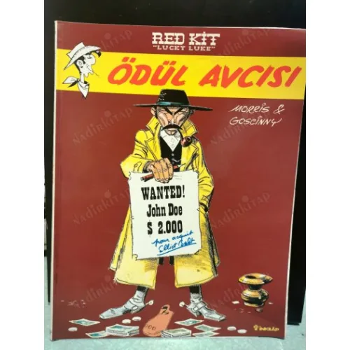 Red Kit Lucky Luke İnkilap Cilt 13 Ödül Avcısı (2002 İlk Baskı)