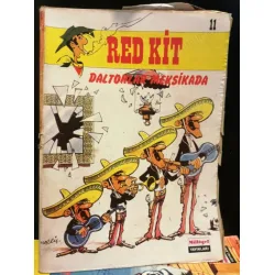 Red Kit Luck Luke Milliyet Sayı 11 Daltonlar Meksikada (Büyük Boy)