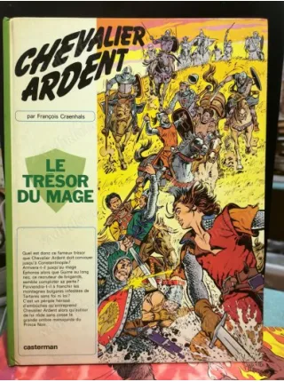 Chevalier Ardent Casperman Le Tresor Du Mage (Ciltli)