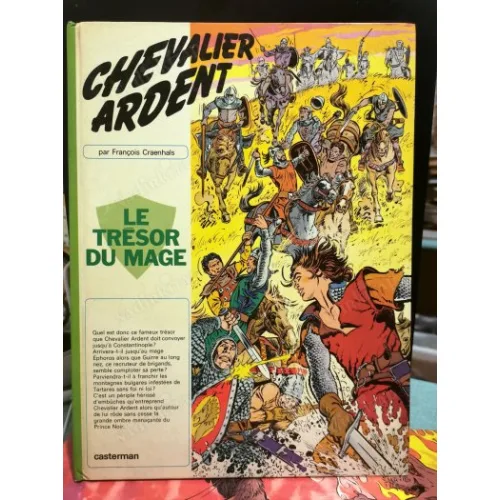 Chevalier Ardent Casperman Le Tresor Du Mage (Ciltli)