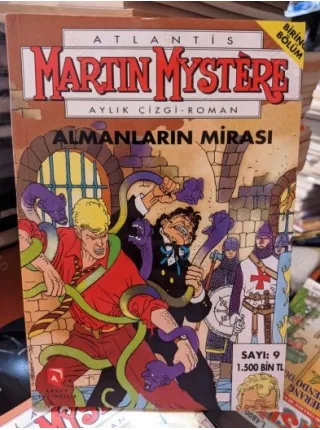 Martin Mystere *Atlantis * Aksoy * Sayı 9 Almanların Mirası (15 Sayılık Seri)