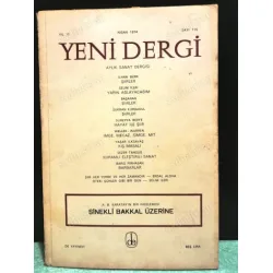 Yeni Dergi 115/1974 Sinekli Bakkal üzerine/A.B.Karatay, İlhan Berk, Yarın ağlayacağım-Öteki günler gibi bir gün/Selim İleri, Kuramlı eleştiri Sanat Yeni Dergi 115/1974 Sinekli Bakkal üzerine/A.B.Karatay, İlhan Berk, Yarın ağlayacağım-Öteki günler gibi bir gün/Selim İleri, Kuramlı eleştiri Sanat
