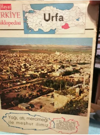 Hayat Türkiye Ansiklopedis Urfa Yağı, atı, mercimeği ile meşhur, Peygamberler Şehri, Sıcaklı rekoru, Mercimek Ambarı, Birecik