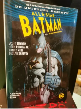 DC Rebirth All-Star Batman Vol. 1 My Own Worst Enemy HC Şömizli Ciltli