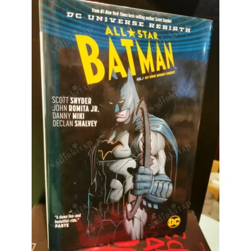 DC Rebirth All-Star Batman Vol. 1 My Own Worst Enemy HC Şömizli Ciltli