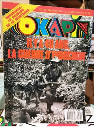 Okapi 425/1989 Passion de la Montagne Walter Nonatti, 1946-1954 La Guerre D