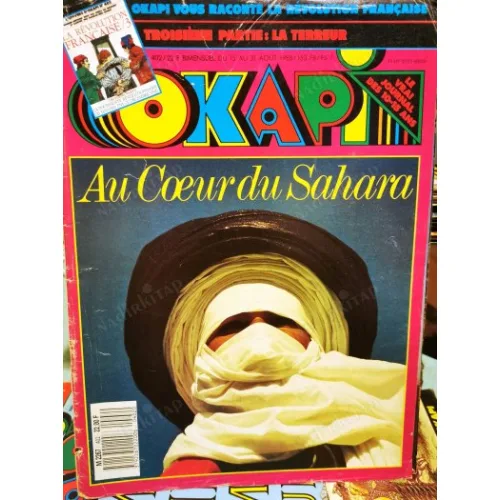 Okapi 402/1988 Sahara, 10 bons gestes du Cavalier, Revolution Francaise, Nastassja Kinski, Un Sac de Billes 3