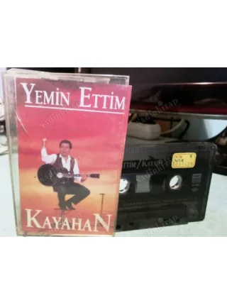 Kayahan - Yemin Ettim Raks / Yaşar Kekeva Bandrol-Kartonet Tam Kaset