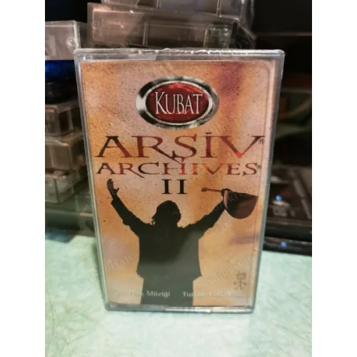 Kubat Arşiv (Archives) II Türk Halk Müziği Bay Müzik / Plaksan Bandrol-Kartonet Tam Kaset (Ambalajında Yeni)