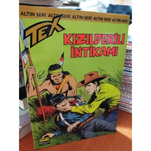 Tex (Teks) Sayı 91 Kızılderili İntikamı (Altın Seri 168 sayılık)