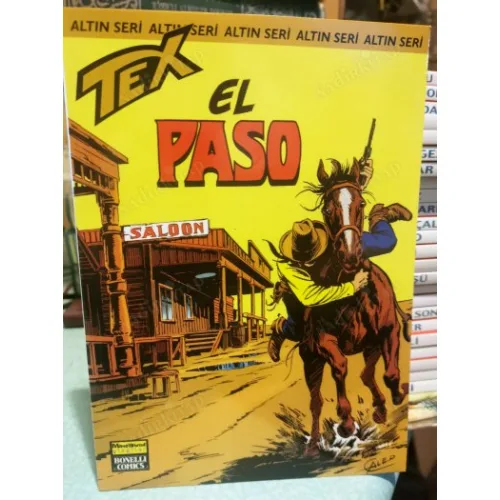 Tex (Teks) Sayı 117 EL PASO (Altın Seri 168 sayılık)