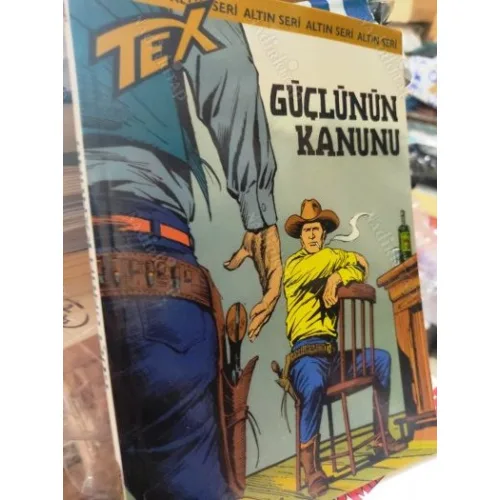 Tex (Teks) Sayı 118 Güçlünün Kanunu (Altın Seri 168 sayılık)
