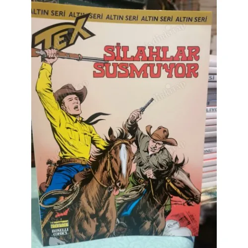 Tex (Teks) Sayı 119 Silahlar Susmuyor (Altın Seri 168 sayılık)