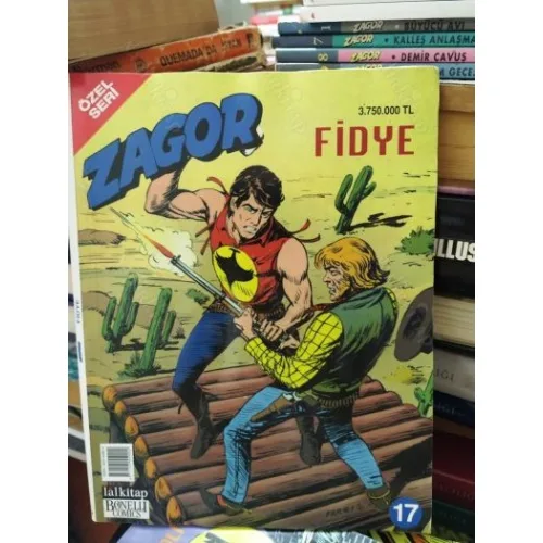 Zagor Sayı 17 Fidye (Özel Seri 62 Sayılık)
