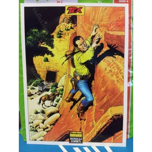 Tex (Teks) Kartpostal Kart Çizgi Romanluk 98