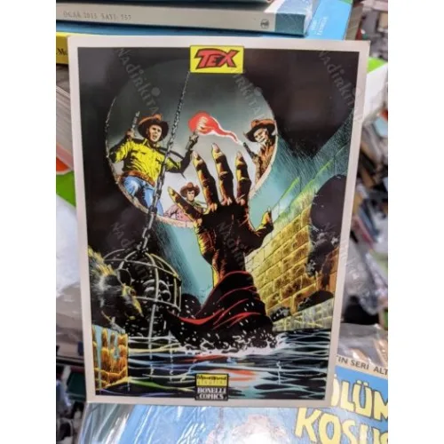 Tex (Teks) Kartpostal Kart Çizgi Romanluk 102