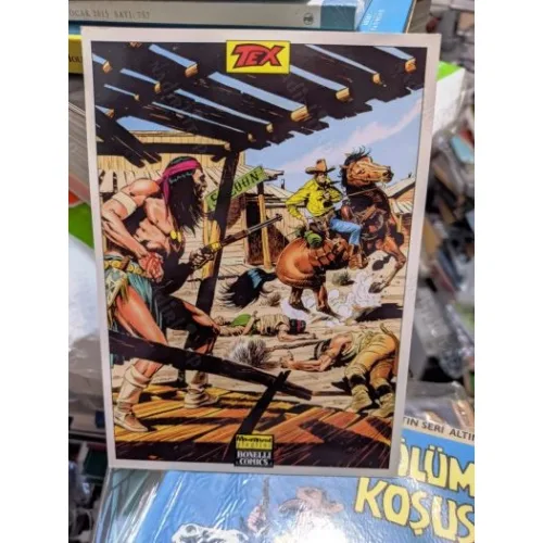 Tex (Teks) Kartpostal Kart Çizgi Romanluk 103