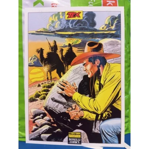 Tex (Teks) Kartpostal Kart Çizgi Romanluk 104