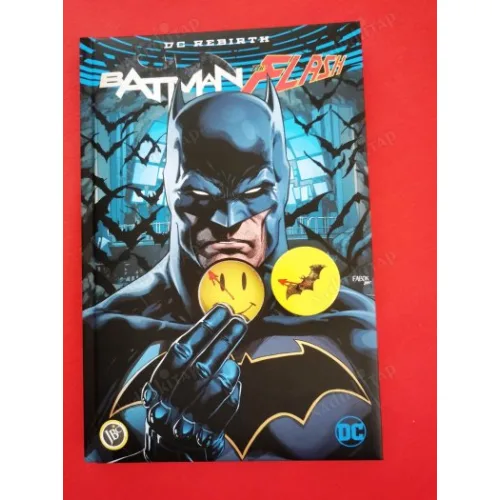 DC Batman / Flash : Rozet Özel Edisyon Batman Hardcover (DC Rebirth)