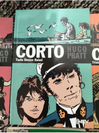 Corto Maltese Sayı 2 Tuzlu Denize Balad (9 Sayılık Renkli Seri Ntv Çizgi Roman)