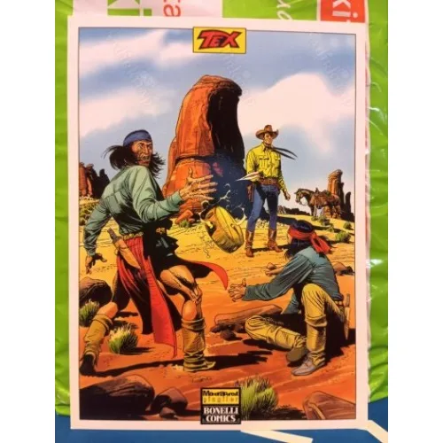 Tex (Teks) Kartpostal Kart Çizgi Romanluk 111