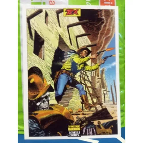 Tex (Teks) Kartpostal Kart Çizgi Romanluk 112