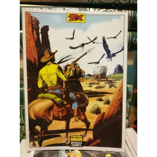 Tex (Teks) Kartpostal Kart Çizgi Romanluk 117