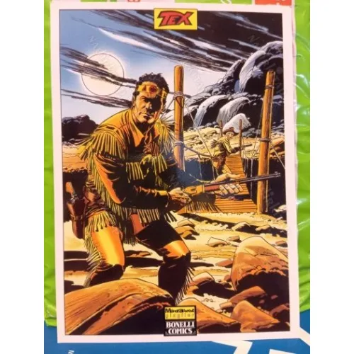 Tex (Teks) Kartpostal Kart Çizgi Romanluk 119
