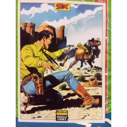 Tex (Teks) Kartpostal Kart Çizgi Romanluk 120