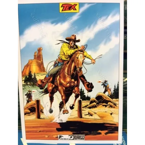 Tex (Teks) Kartpostal Kart Çizgi Romanluk 174