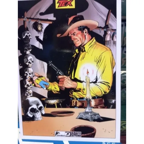 Tex (Teks) Kartpostal Kart Çizgi Romanluk 182