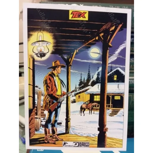 Tex (Teks) Kartpostal Kart Çizgi Romanluk 187