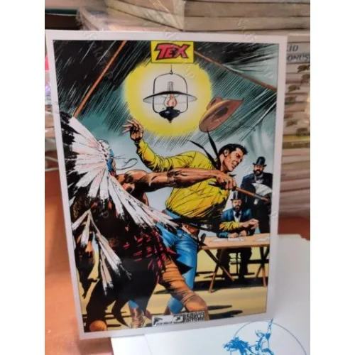 Tex (Teks) Kartpostal Kart Çizgi Romanluk 198