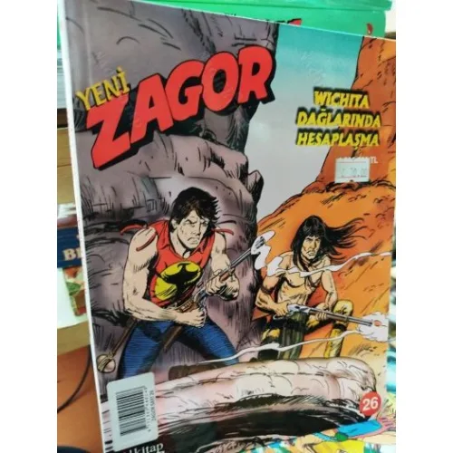 Zagor Sayı 26 WICHITA Dağlarında Hesaplaşma (Yeni Seri)