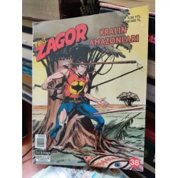 Zagor Sayı 38 Kralın Amazonları (Yeni Seri) Zagor Sayı 38 Kralın Amazonları (Yeni Seri)