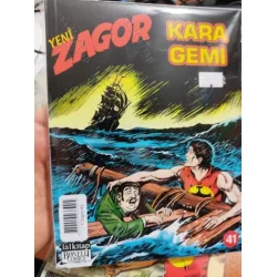 Zagor Sayı 41 Kara Gemi (Yeni Seri) Zagor Sayı 41 Kara Gemi (Yeni Seri)