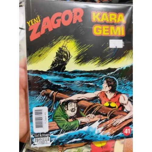 Zagor Sayı 41 Kara Gemi (Yeni Seri)