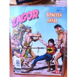 Zagor Sayı 47 Bitmeyen Savaş (Yeni Seri) Zagor Sayı 47 Bitmeyen Savaş (Yeni Seri)