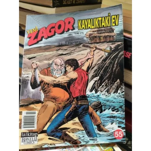 Zagor Sayı 55 Kayalıktaki Ev (Yeni Seri)