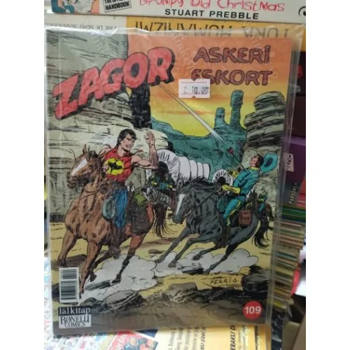 Zagor Sayı 109 Askeri Eskort (Yeni Seri)