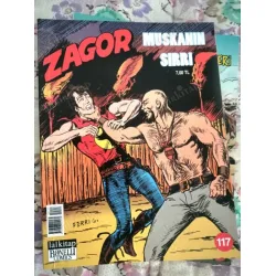 Zagor Sayı 117 Muskanın Sırrı (Yeni Seri) Zagor Sayı 117 Muskanın Sırrı (Yeni Seri)